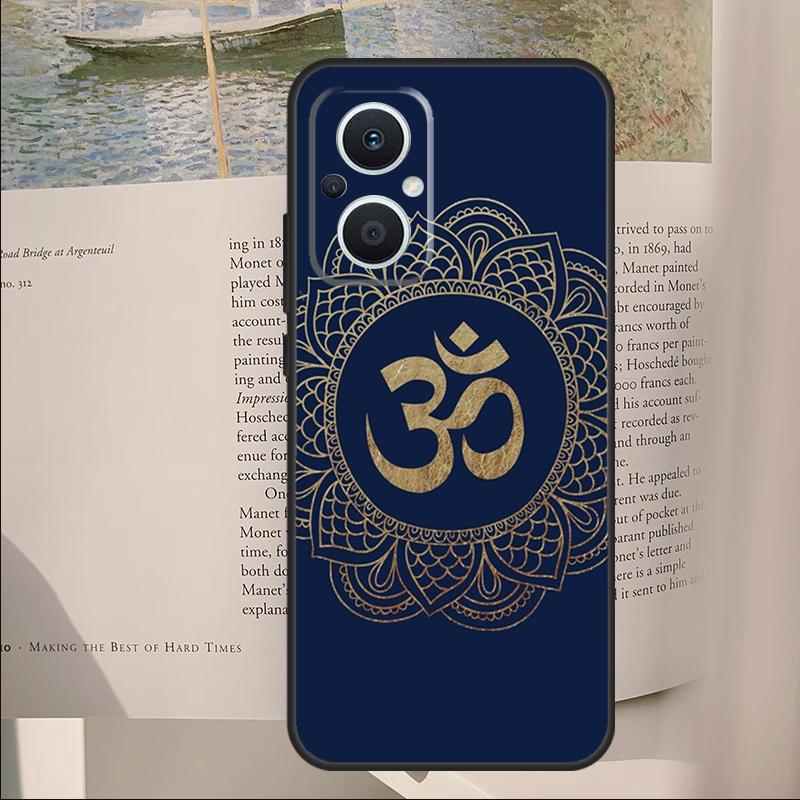 Aum Om Namaste Symbol Zen Yoga Cover For OPPO Reno 14F 13F 12F 11F 10 11 12 14 Pro 7 8 Lite OPPO Find X9 X6 X5 X8 Pro Case OPPO Reno7 Lite