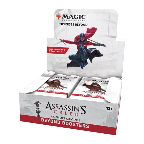 Magic: The Gathering - Assassin's Creed Beyond Booster Box | 24 Beyond Boosters (7 Cards Per Pack) | Collectible Trading Card Game for Ages 13+