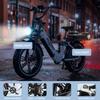Bicicleta Eléctrica ONESPORT OT08 pro Sistema de Doble Batería 48V 36AH Velocidad hasta 40 Km/h Rueda Gruesa de 20 Pulgadas con Frenos Hidráulicos Y Control por App
