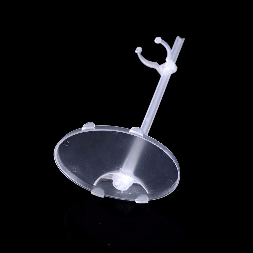 5Pcs/lot Transparent Clear Color Dolls Toy Stand Support for Dolls Girls Prop Up Mannequin Model Display Holder Kids Toys
