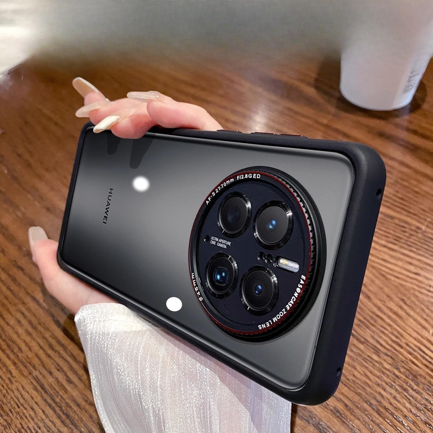 

Подходит для чехла для мобильного телефона Huawei Mate70Pro, матовый из лайкры P60, полностью закрывающий объектив, защитный чехол с ощущением кожи Mate50rs mate70pro/70pro+