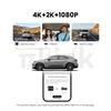 DDPAI 4K Autokamera Z60 Pro Podpora HDR Přední a Zadní Vnitřní Kamera do Auta SONY STARVIS2 678 Senzor 5GHz Wi-Fi GPS ADAS 4G Autokamera