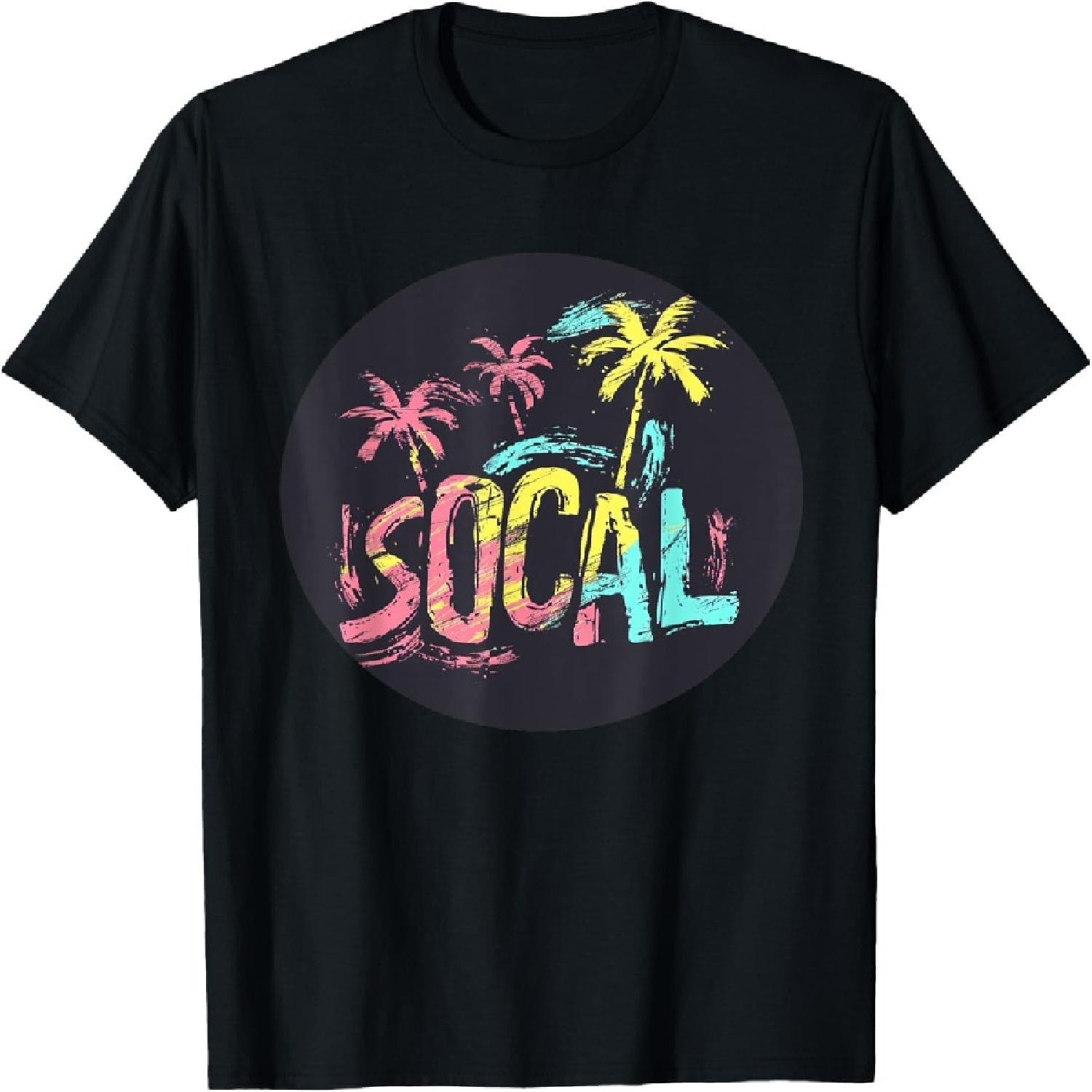 

Cool Multicolor SoCal Southern California Costume T-Shirt XXXXXL різнокольоровий
