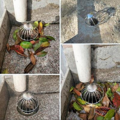 Filter für Dachrinnen, Edelstahl-Fallrohre, Regenwasserableitung
