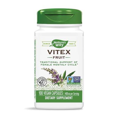 Vitex Fruit 400 Mg, 100 Veg Capsules