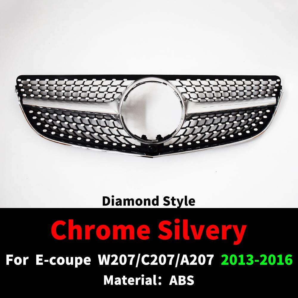 Kühlergrill Stoßstangen Grille für Mercedes Benz W207 C207 A207 E-Klasse Coupe 2009-2016 wie E200 E260 E320 E350 E400 E500