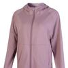 Women's Hooded Loose Sports Jacket - Quick Sleeve Yoga & Running Top