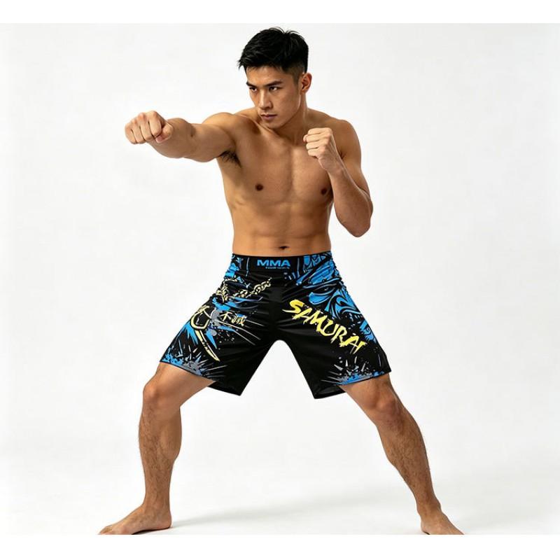 MMA Shorts Men Women Training Fighting Gym Boxing Muay Thai BJJ Grappling Sport Athletic Workout Pants