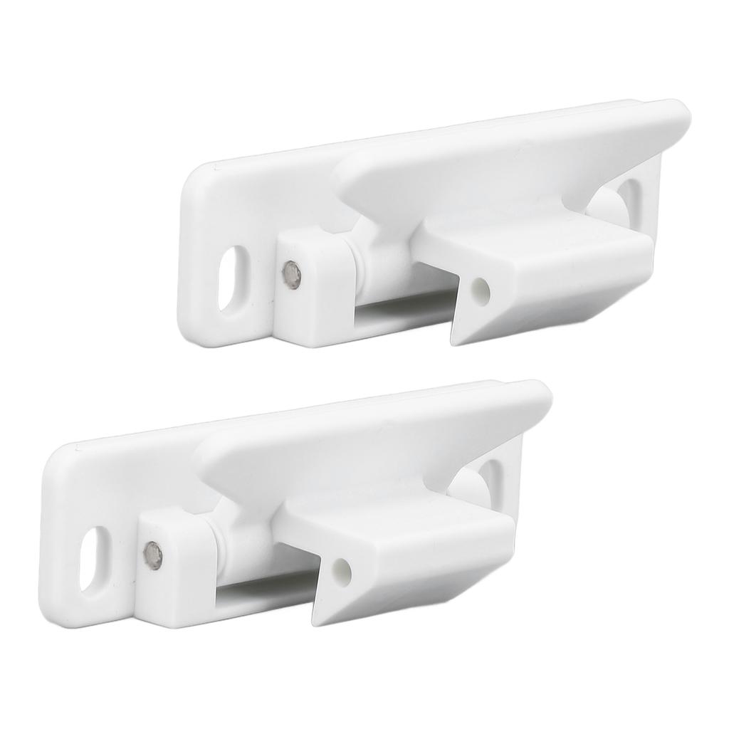 2 Sets RV Drawer Latch Oxidation Resistant Sturdy Enhanced Safety Cabinet Lock Latch for Trailer