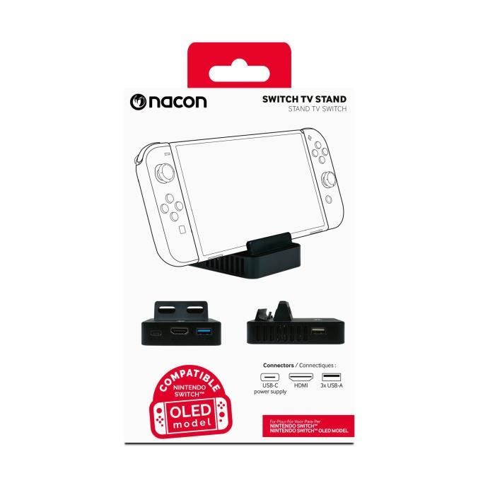 Station D'accueil - Nintendo - Switch/Switch OLED - HDMI - 4K - Portable