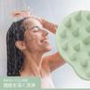 Sndyi Silicone Scalp Brush with Detachable Scalp Shampoo Scalp Shampoo Brush for Gentle Scalp Scalp Hair Brush for Head Scalp Mint Green Hoop,