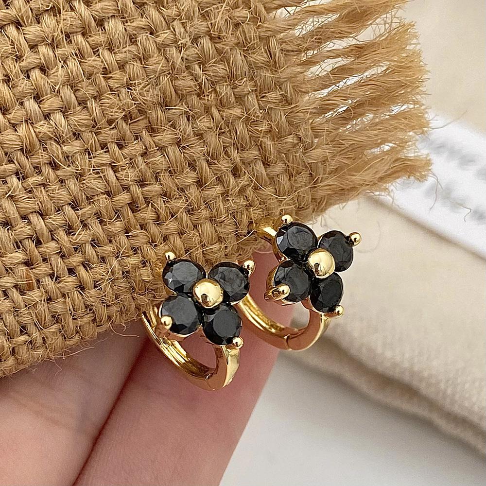 Elegant Four-leaf Clover Earrings Trendy and Simple Women s Earrings