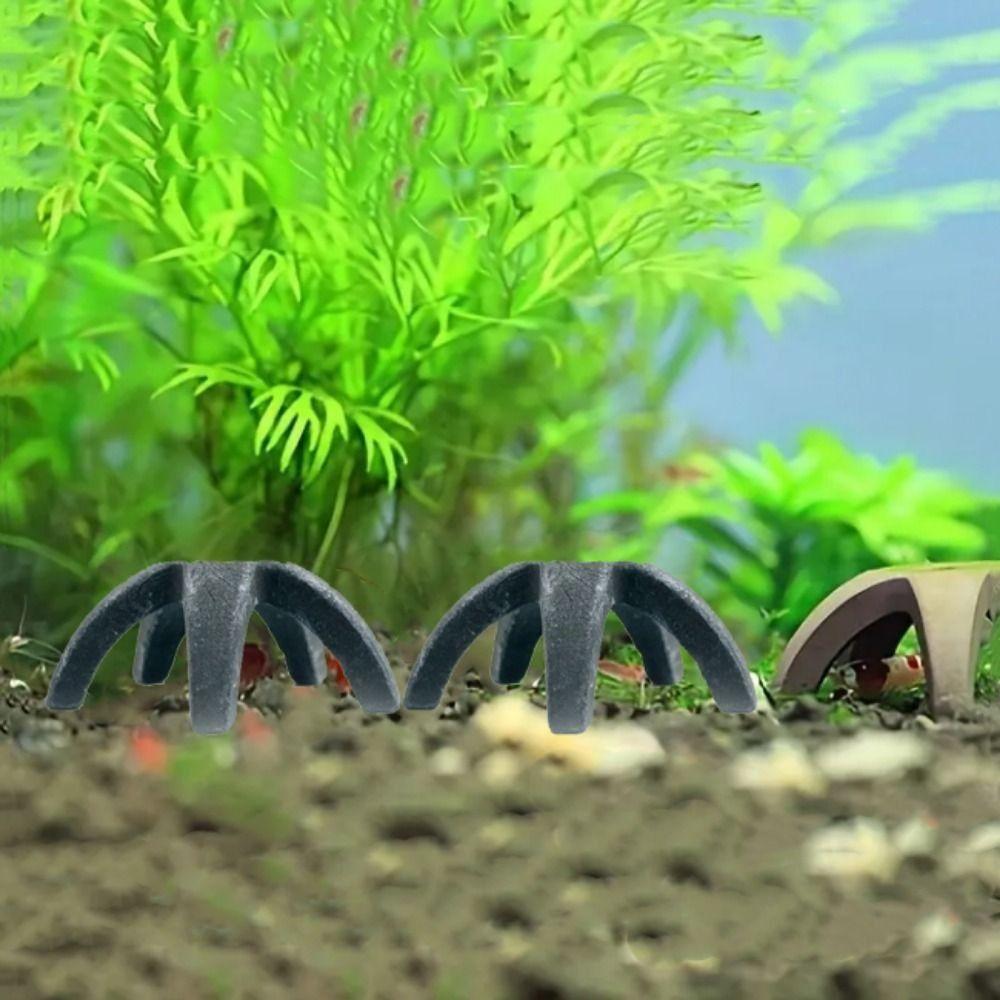 Glass-pot Clay Shrimp Spawning Hole Decorative Fish Shelter Starfish Shrimp House  Fish Tank