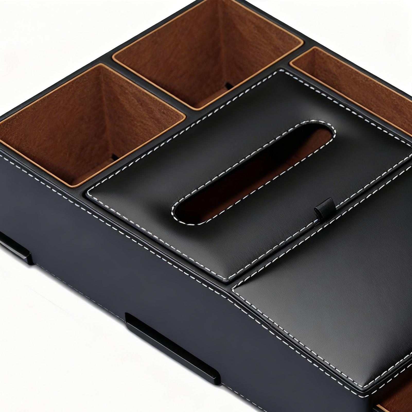 Car Armrest Box Multifunctional Dispenser Center Console Armrest Organizer For Car For Automotive Interior Phone Accessories CHINA