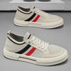 Breathable Men'S Shoes Summer Mesh Board Shoes Soft Soled Casual Sports Shoes Youth Trend Sneakers Slip-On Canvas Shoe
