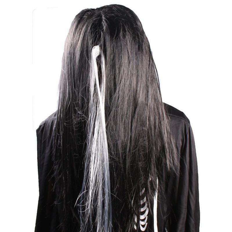 Halloween Masquerade Horror Wigs 60cm Hair Wig Cosplay Party Halloween Wig чёрный