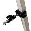 Adjustable Camera Mounting Clip Double 1/4 Thread Holes For Table Tube Fitting 17mm To 45mm Diameter Objects