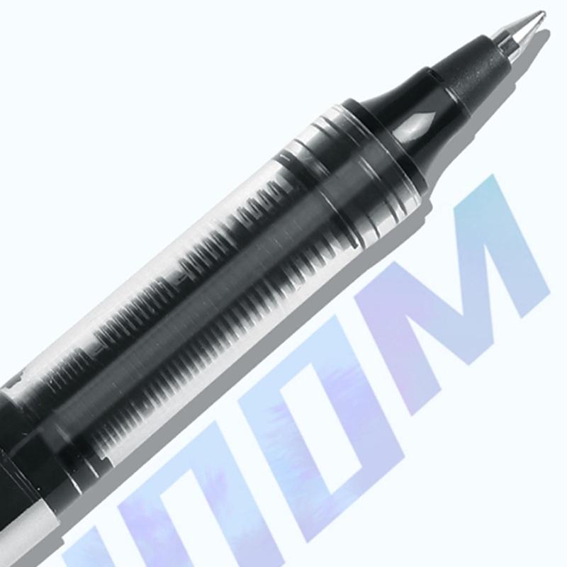 12 Stück Neutralstift Schwarze Tinte Gelstift Set 0,5 mm Schreibstift Geschenkstift Journaling Stift Signierstift Gelstift