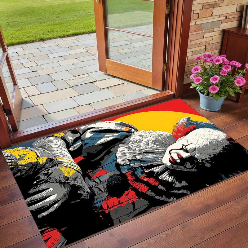 Crystal Velvet Rug Soft Non Slip Indoor Floor Mat Home DecorIT Pennywise