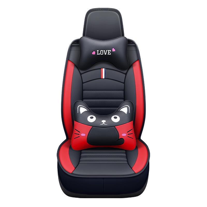Four-Season Full-Coverage Seat Cushion for Seven-Seat Vehicles: Compatible with Wuling Hongguang S, Baojun 730, Weiwang M50f