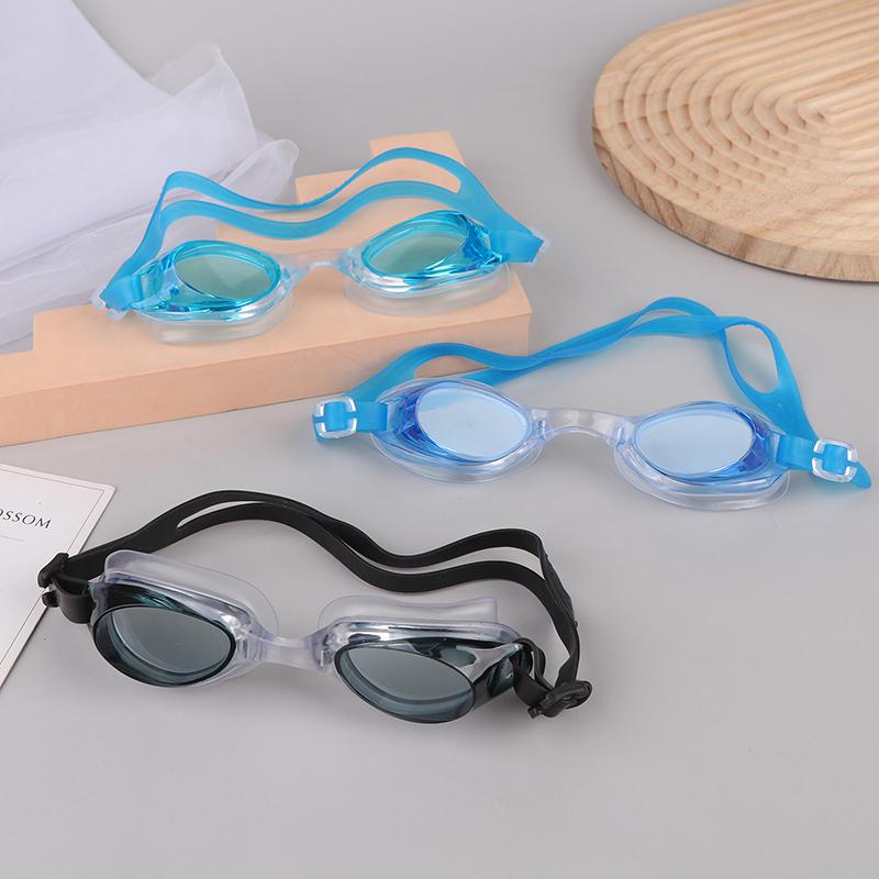 Pc Swimming Goggles Kids Children Swimming Pool Diving Swim Water Sports Glasses Waterproof Anti Fog With Earplug With Pvc Bag