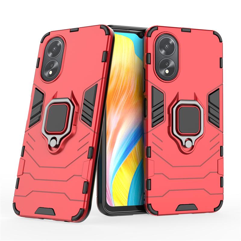 Magnetic Case for OPPO OPPO A79 5G A98 A78 A58 A38 A18 A17 A57 A57S A77 A96 A76 Cover with Ring Stand Bracket Shell Business Full Protection Cover