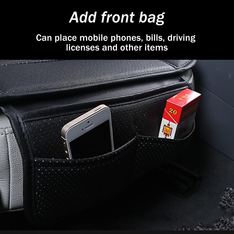 Breathable PU Leather Bamboo Charcoal Car Interior Seat Cover Cushion Pad for Auto Supplies Office