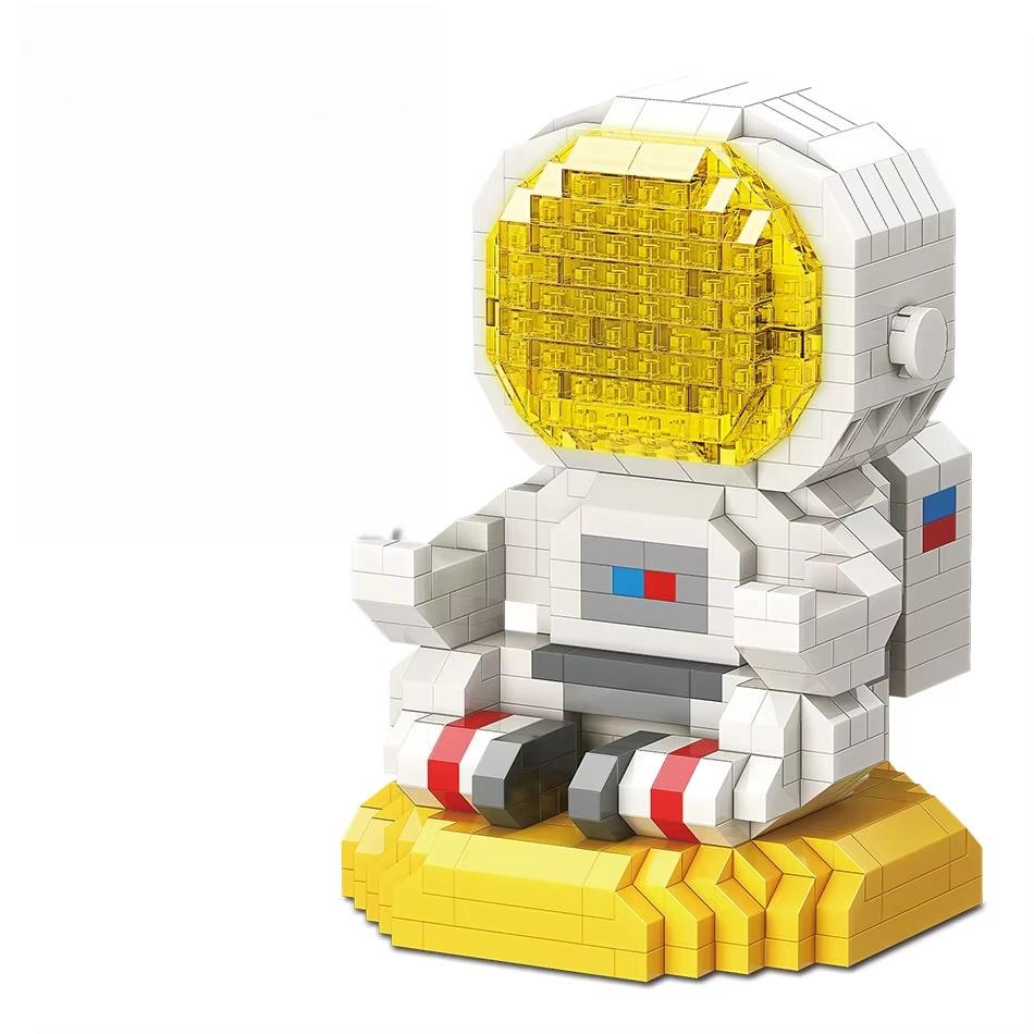 Building Blocks Astronaut Astronaut Presents Cute Pen Holder Mobile Phone Holder