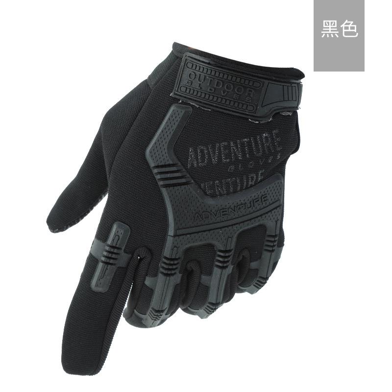 

Tactical gloves full finger cycling fighting locomotive mountaineering outdoor gloves non-slip and wear-resistant spring and autumn models average size