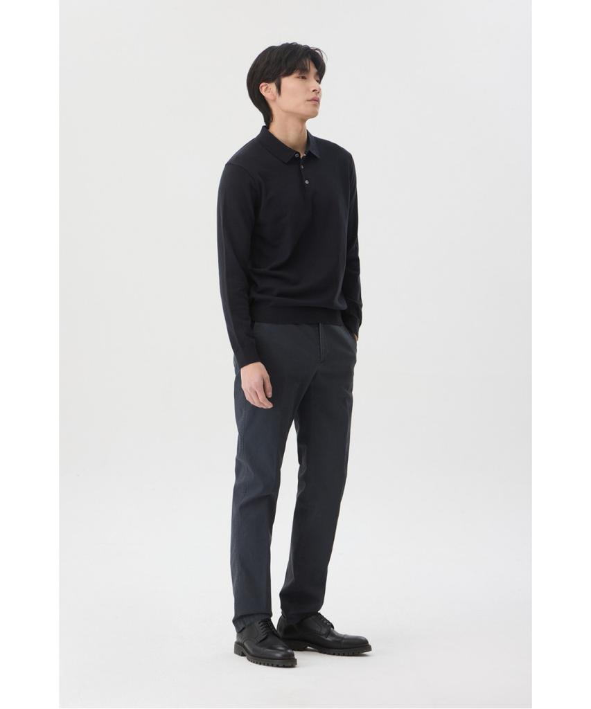 BRENTWOOD [Essentials] Washable Polo Neck Sweater Brwax26211Gyd