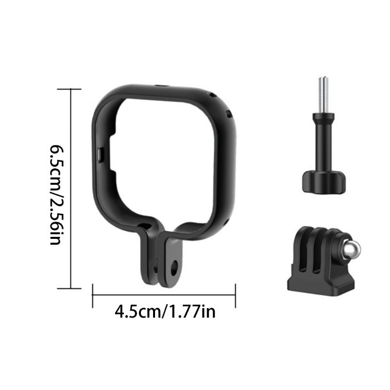 MultiAngle Shoot Cage Bracket For GO Ultra Action Cameras Enhances Stability Heat Dissipation Design Lightweight