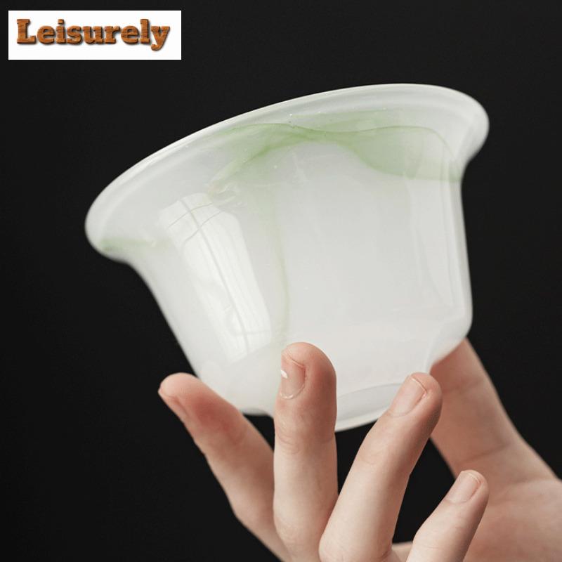 170ML Ancient Method Azure Stone Gaiwan Vintage Three Piece Non Hot Tea Tureen Household Tea Brewing Cover Bowl Drinkware Craft