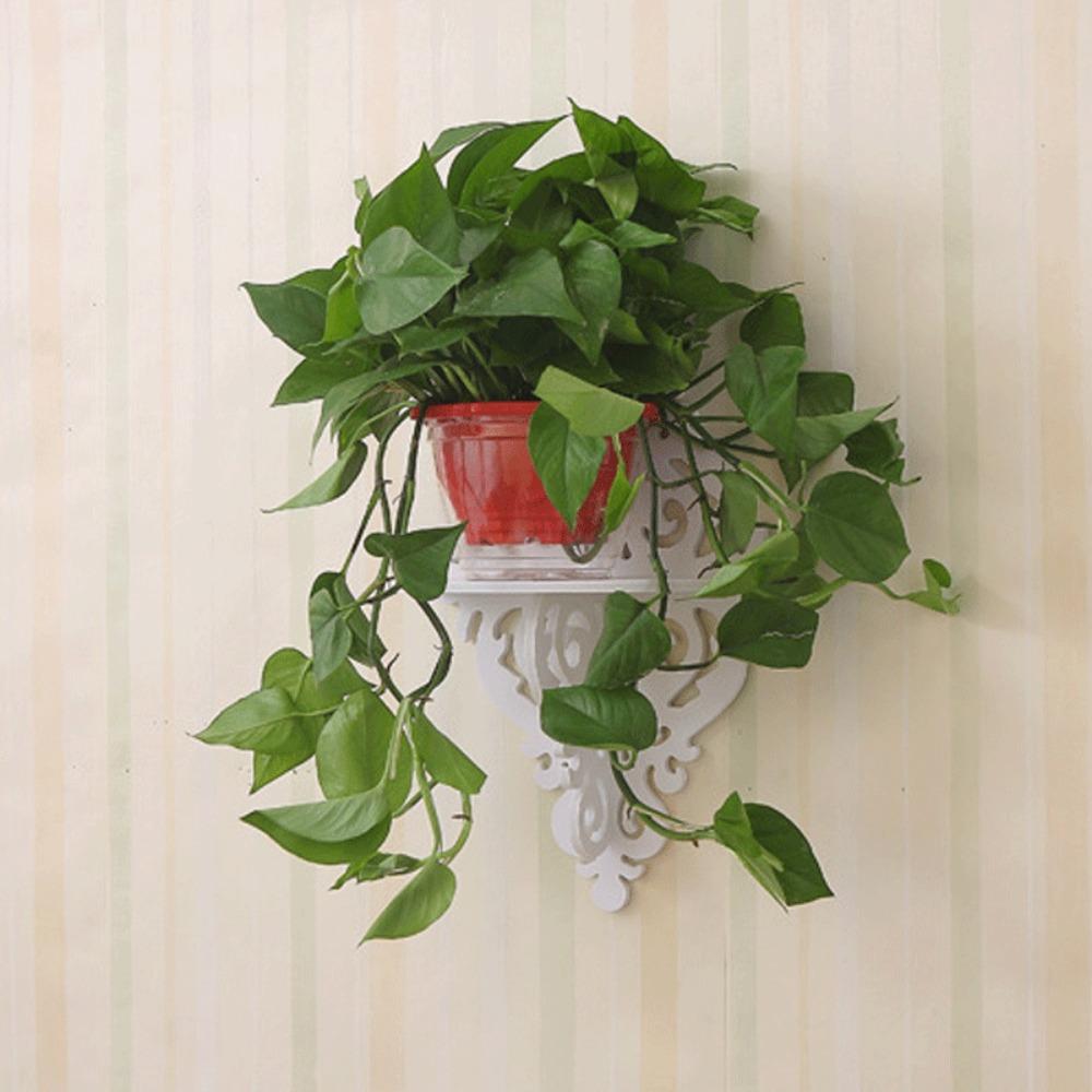 Room Decor Sharp Point Wall-mounted Floating Wall Shelf Flower Pot Rack Display Rack Storage Board