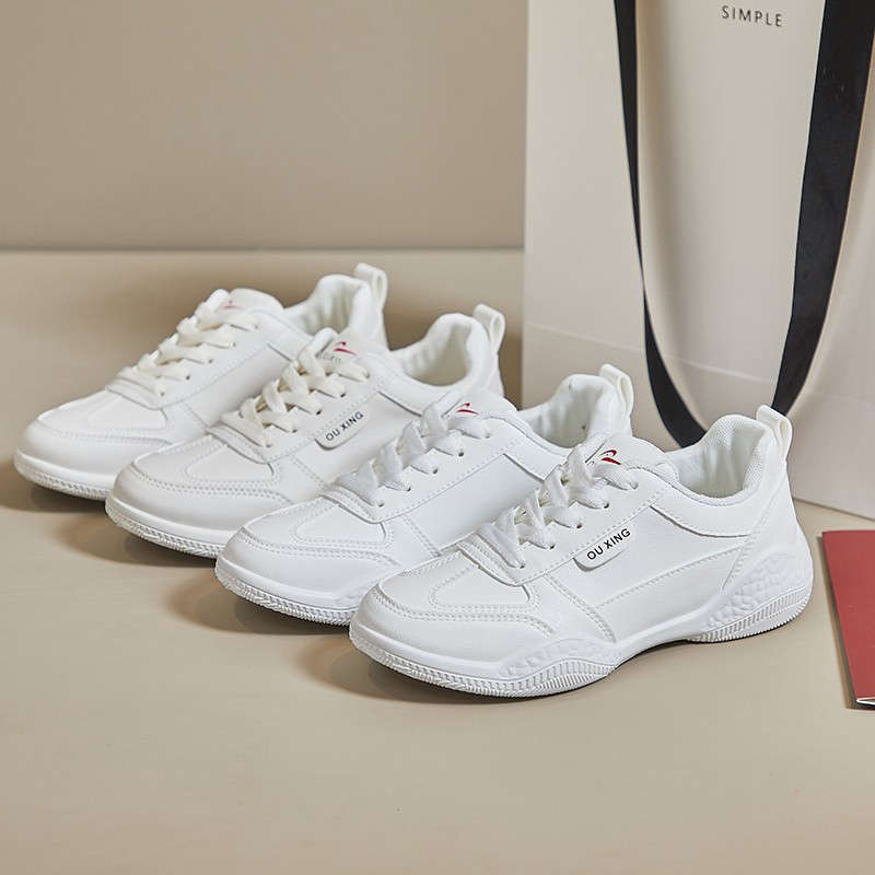 Fashion Trend Travel Sports Leisure Women's Shoes Spring and Summer 2025 New Versatile Platform White Shoes Women's