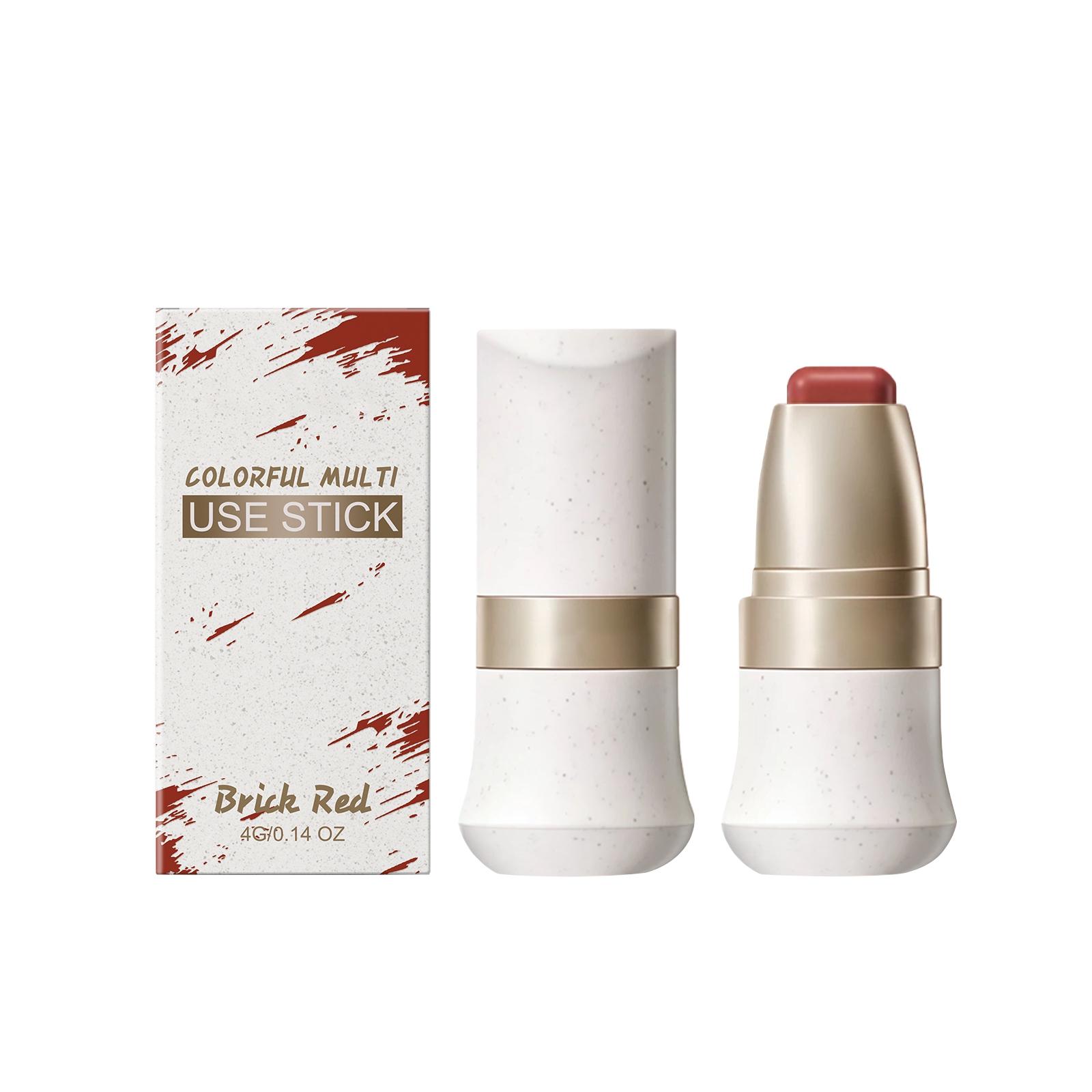

Smooth Blush Stick With -adhering, Lightweight, Breathable And Soft-hued Texture, Without Loose Powder. One Size винний