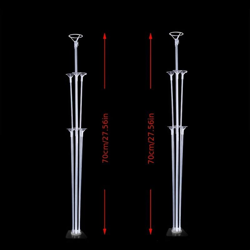 7Tubes Wedding Table Balloon Stand, Floating Holder, Baby Shower, Birthday Decor