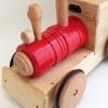KOIDE Wooden Made In Passenger Toy with Train Train Red Toy, Japan, Whistle, Poppo,