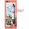 Antique Canvas The Lighthouse with Seagulls 25x60cm
