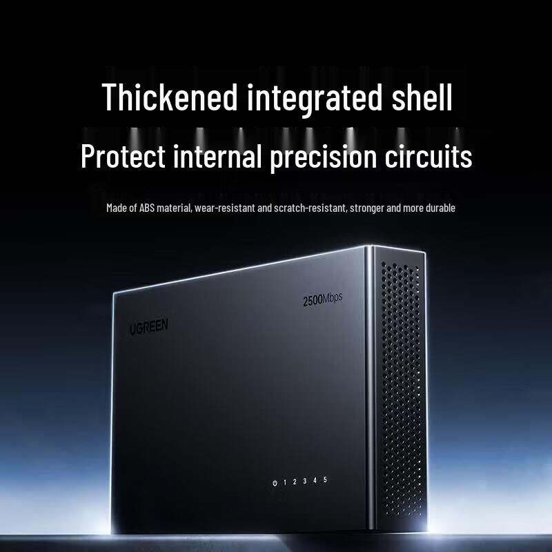 UGREEN 5-Port 2.5G Gigabit Ethernet Switch (CN version)