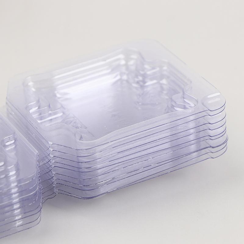 10Pcs Cpu Box Cpu Plastic Protective Case Cpu Clamshell Tray Case Container