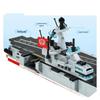 Nuclear-Powered Aircraft Carrier Transformation Building Blocks Educational Toy Set