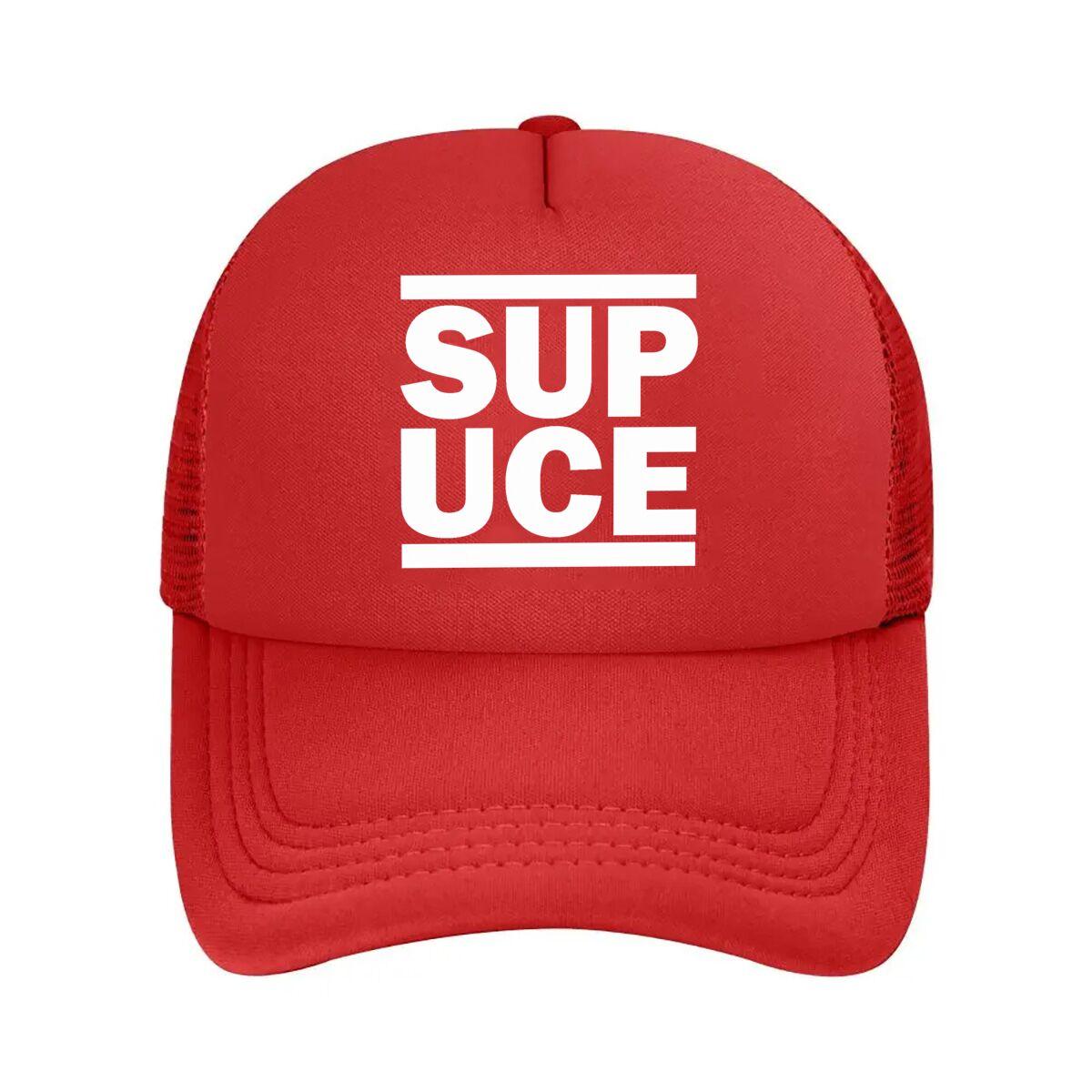 Sup Uce Samoan Typography Island Theme Mesh Baseball Cap Hip Hop Adjustable