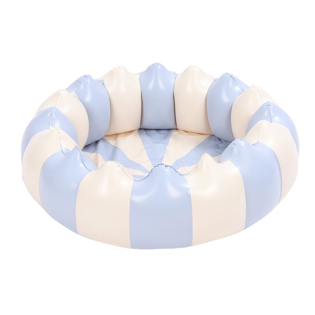 Small Inflatable Swimming Pool for Toddler PVC Portable Blow Up Ball Play Pit Pool for Swim Party Indoor Outdoor