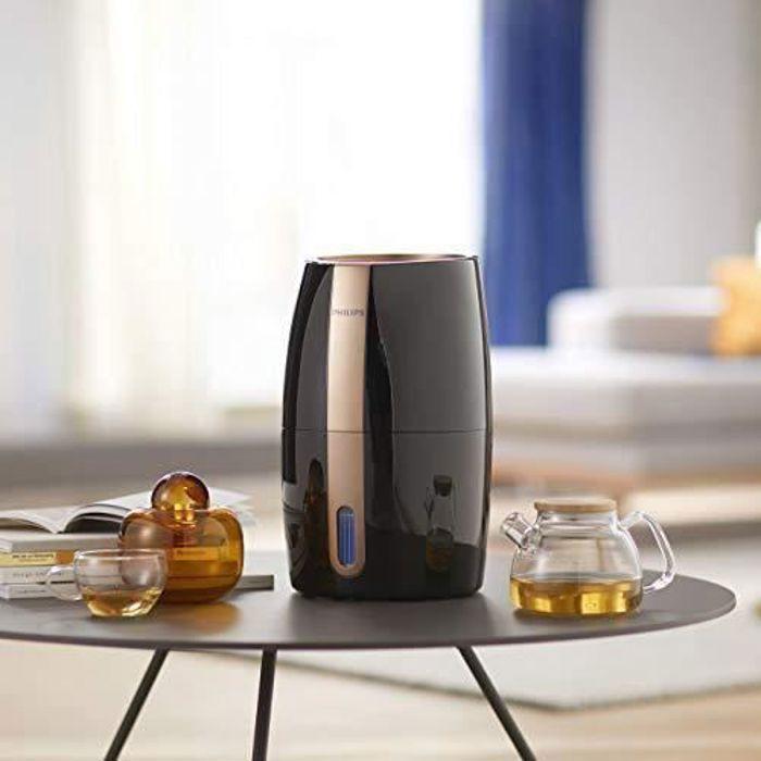 Humidificateur Philips série 2000 - Technologie NanoCloud - Noir - Jusqu'à 99% de bactéries en moins