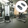 Plastic Oval Tube Cap Heavy Type Dustproofed Fitness Equipment Protector Indoor Outdoor Gym Accessories Cover