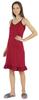 Inkmeso Solid Women  s Spaghetti Strap Nightwear Sleeveless Chemise
