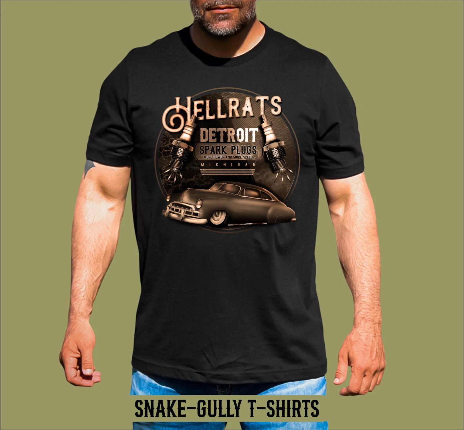 RAT ROD DETROIT / HOT ROD T-SHIRT 2XL