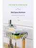 Stainless Steel Kitchen Faucet Organizer & Drain Rack for Dishcloths, Sponges, Brushes - No Drilling Needed