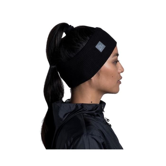 Bonnets BUFF Crossknit Headband - Noir - Mixte/Adulte