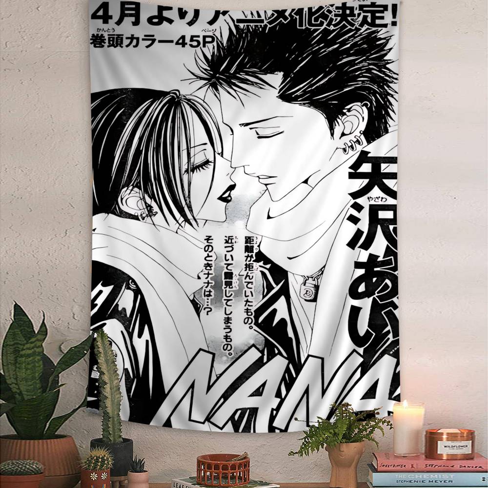 Anime NANA Colorful Tapestry Wall Hanging Bohemian Wall Tapestries Mandala Wall Art Decor